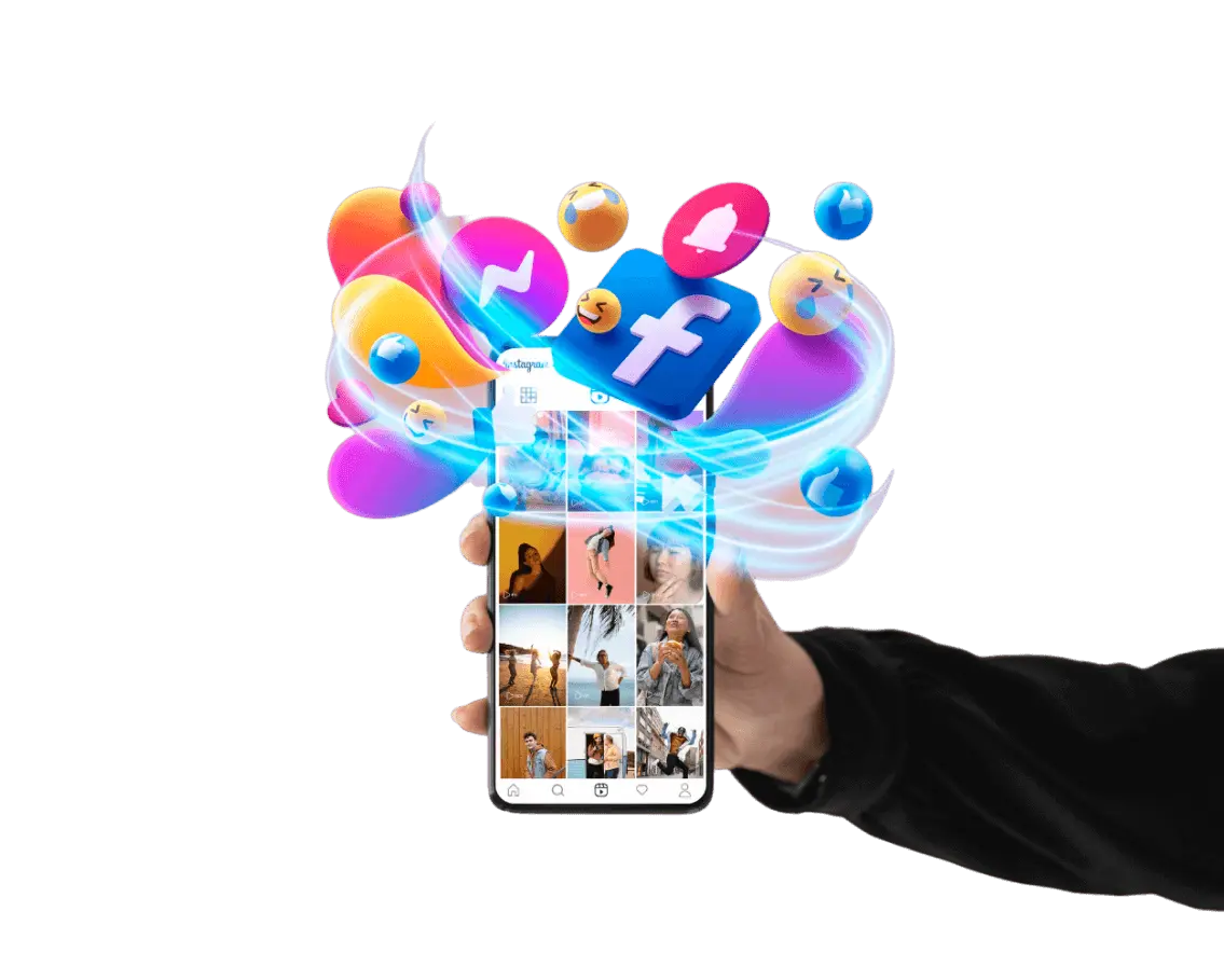 Social Media Marketing phone